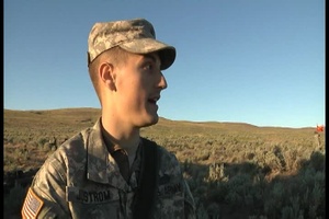 Oregon Guard Trains on Howitzers (Interviews)