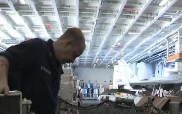 USS George H.W. Bush Sailors Replenishment at Sea 3