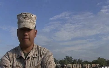 U.S. Marine Lance Cpl. Chris Kunshierz