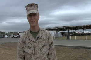 U.S. Marine Lance Cpl. Jerry Reed