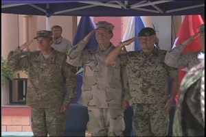 Gen. David H. Petraeus ISAF Change of Command Ceremony - Part 1