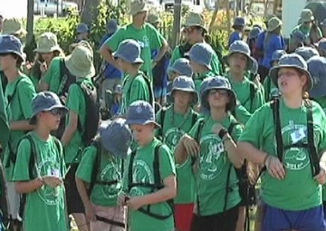 Indiana National Guard’s Kids Annual Training at  Camp Atterbury B-Roll #3