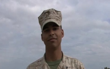 U.S. Marine sends greetings to Hawaii from Talisman Sabre 2011