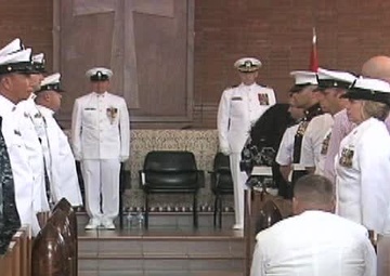 Naval Station Rota's Command Master Chief retires