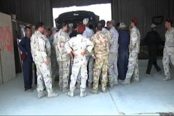 Iraqi Soldiers Learn Vehicle Maintenance