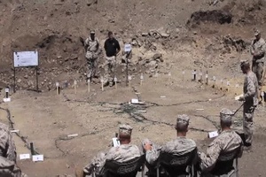 Marines gather to go over ROC drill