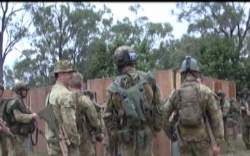 ADF Troops Conduct House-Clearing Drill During Talisman Sabre 2011