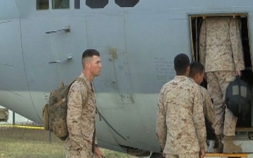U.S. Marines Depart Rockhampton During Talisman Sabre 2011