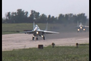 Ukrainian MIG-29 Take Off