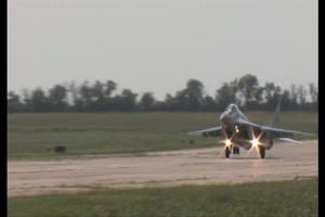 Ukraine MIG-29 Landing