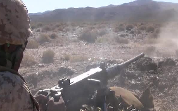 Marines fire M2 .50 Caliber Machine Gun during Javelin Thrust 2011 (Prime Cuts)
