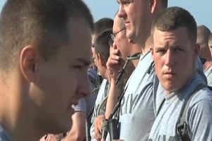 149th Maneuver Enhancement Brigade USO Farewell Picnic at Camp Atterbury B-Roll