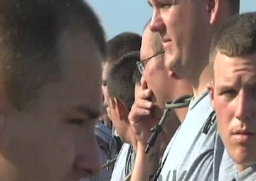 149th Maneuver Enhancement Brigade USO Farewell Picnic at Camp Atterbury B-Roll