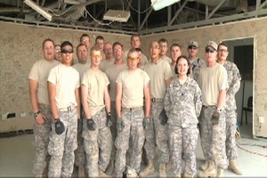389th Engineer Co., United States Army Reserves Shout out to Middletown, Iowa