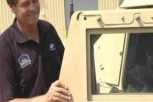 Michael Waltrip visits Camp Atterbury, Part 1