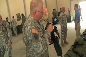 Maj. Gen. William Beard Tours Military Training Areas in Singapore - Broll