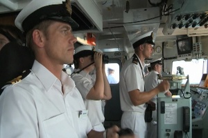 Ships on the Mediterranean sea – Operation Unified Protector - Broll