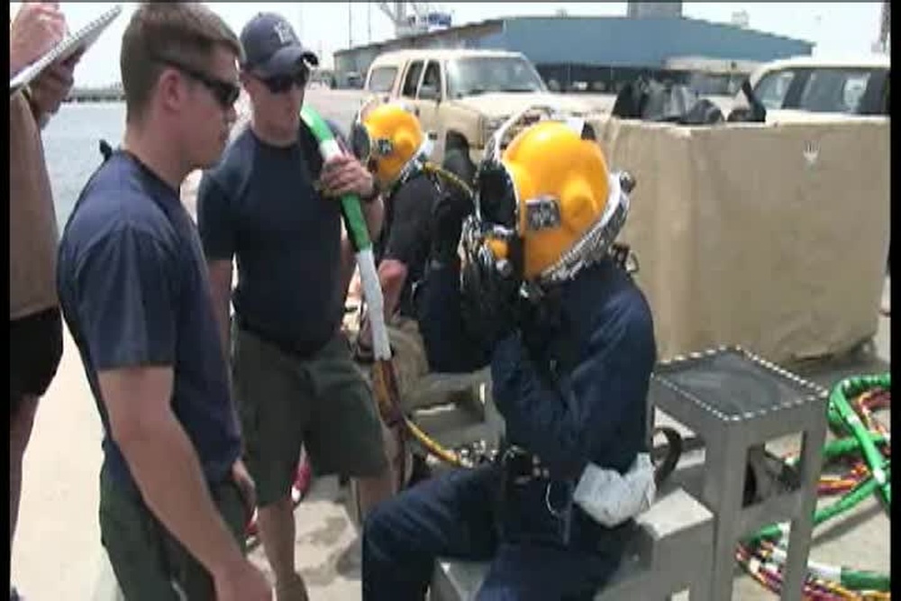 DVIDS Video Surface Supplied Dive