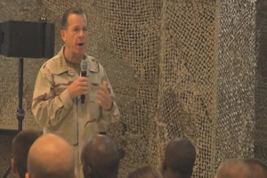 Adm. Mullen Visits Kandahar Airfield