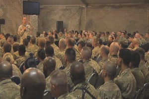 Adm. Mullen Visits Kandahar Airfield