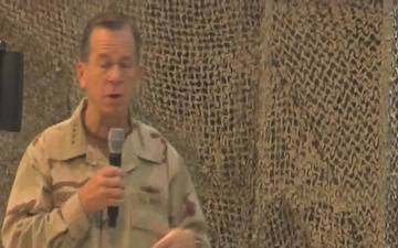 Adm. Mullen Visits Kandahar Airfield