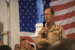 Admiral Mike Mullen Visits Camp Leatherneck