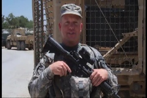 Chief Warrant Officer Mark Thompson Recites the Pledge