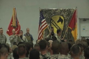 Adm. Mike Mullen and USO Entertainers Visit Long Knife Soldiers