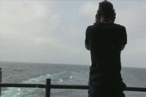 USS George H.W. Bush at Sea
