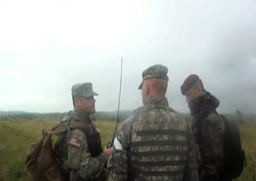 California National Guard Observer Controllers Circulate Training Site at Rapid Trident 2011