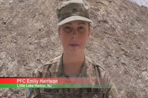 Enduring Freedom: Pfc. Emily Harrison