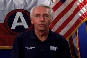 Kentucky Governor, Steven Beshear thanks Third Army/ Arcent team