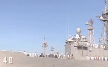 USS Halyburton (FFG 40) Returns Home