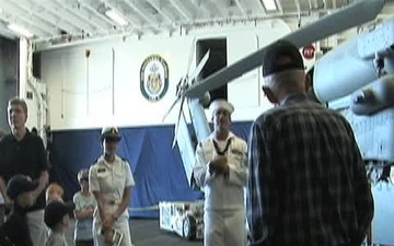 USS Bonhomme Richard (LHD 6) Gives Tours During Fleet Week Seattle