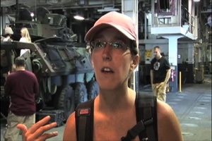 Interviews about Touring the USS Bonhomme Richard (LHD 6)