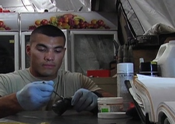 Senior Airman Edgar Pardo - F-15 Armament Backshop