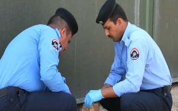 Iraqi Police Crime Scene Investigator Course