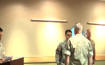 Gunnery Sgt. McLaren Retirement Ceremony, Part 1