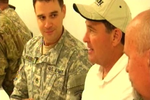 Governors Visit Troops