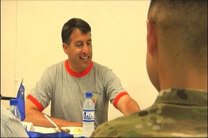 Governors Meet Troops