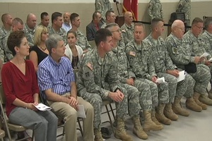 157th Infantry Brigade  Uncasing Ceremony B-ROLL #1