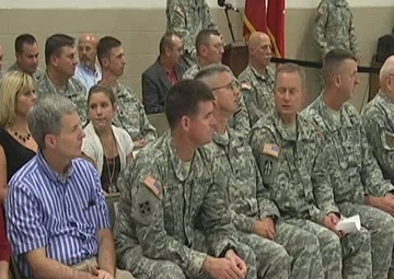 157th Infantry Brigade  Uncasing Ceremony B-ROLL #1