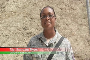 Enduring Freedom: Tech. Sgt. Swanzetta Myers