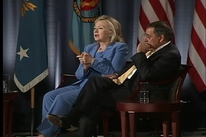 Secretary of State Hillary Clinton and Secretary of Defense Leon Panetta, Part 2