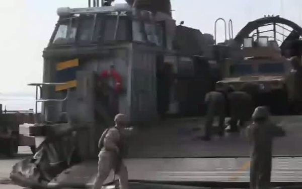 Landing Craft Off-Load on Red Beach Camp Pendleton