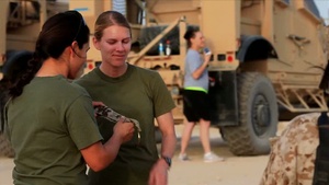 Marines Run in Afghanistan in Honor of Fallen Sister