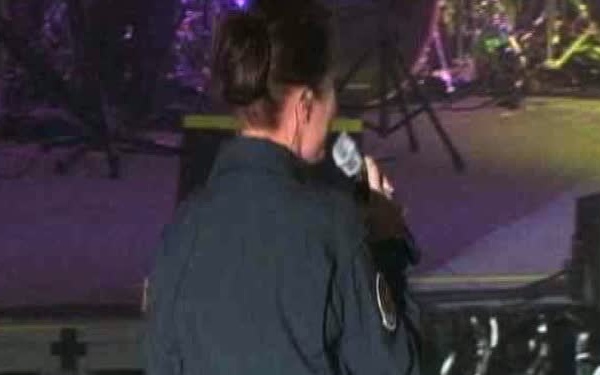 Jay Leno and Martin Lawrence entertains the Troops