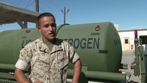 Cryogenic Marines keep things cool in Yuma