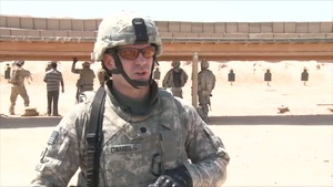1st Cav Soldiers train Iraqis in Marksmanship