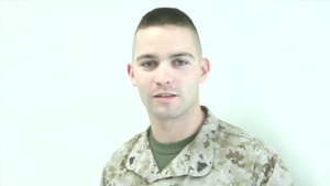 Marine Cpl. Brent Culver